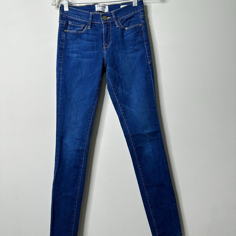 FRAME Le Skinny De Jeanne Blue Jeans Women's 26
